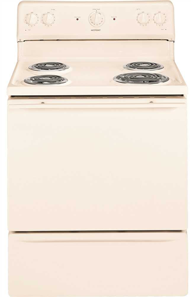 Hotpoint® 30-inch 5 Cu. Ft. Free-standing Electric Range, Bisque