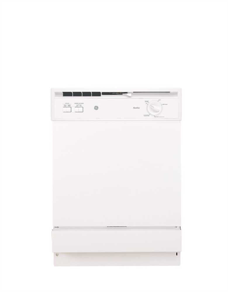 Ge® Spacemaker® Under-the-sink 24-inch Dishwasher With Touchpad Controls, White, 5 Cycles - 2 Options