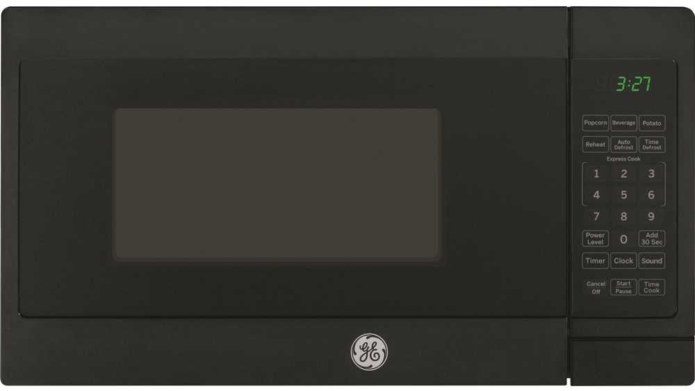 Ge® 0.7 Cu.ft. Countertop Microwave Oven, Black