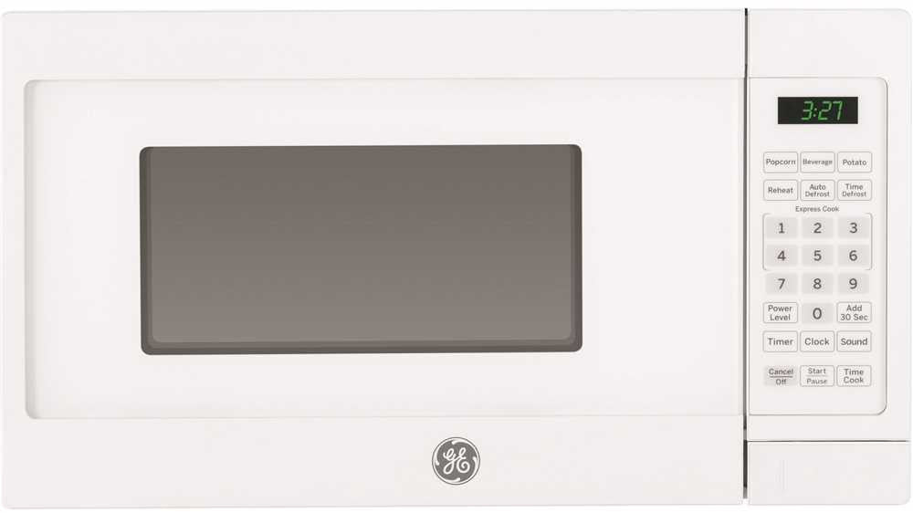 Ge® 0.7 Cu.ft. Countertop Microwave Oven, White