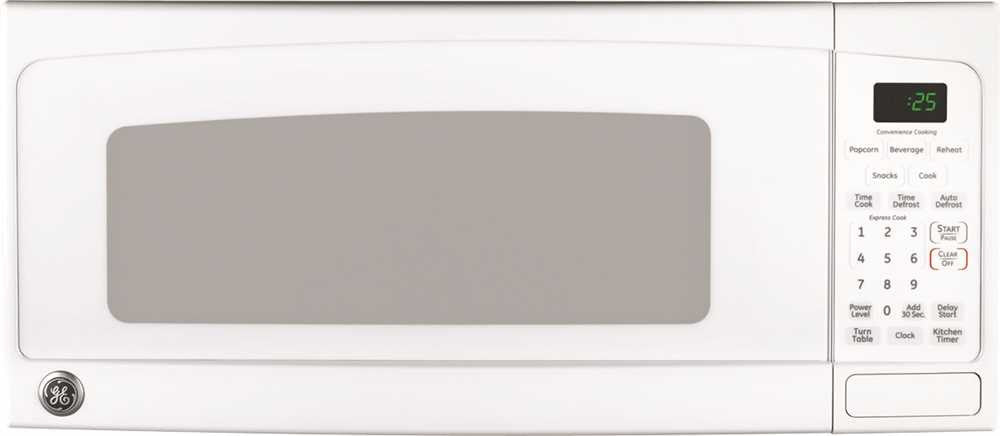 Ge® Profile™ 1.1 Cu.ft. Countertop Microwave Oven, White, 800 W