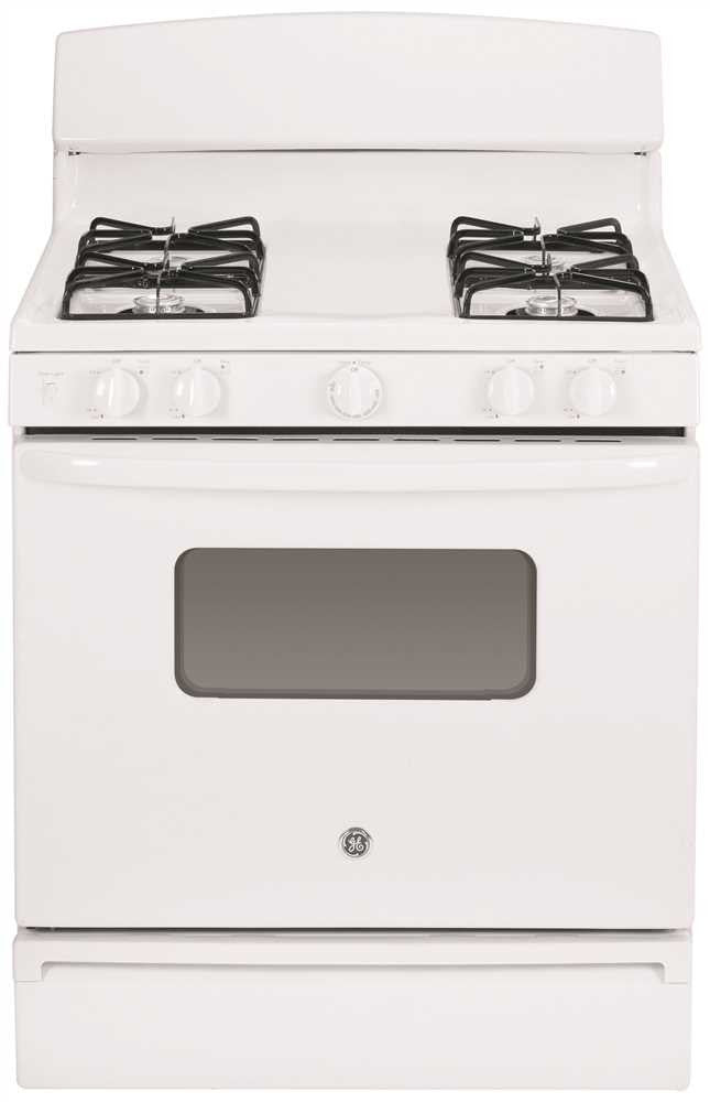 Ge® 30-inch 4.8 Cu.ft. Free-standing Gas Range, White