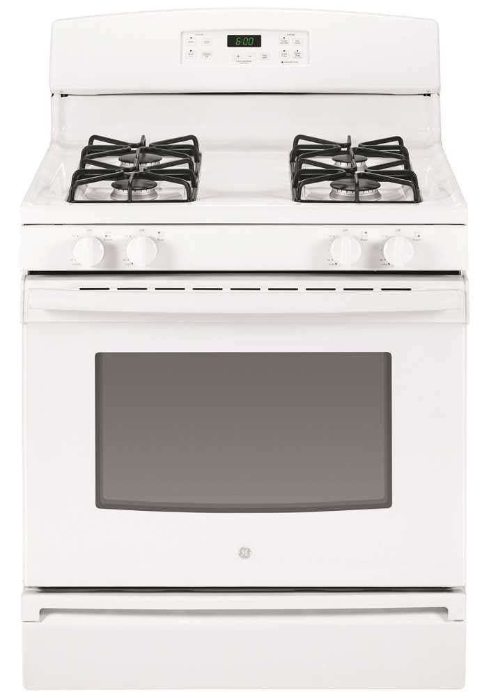 Ge® 30-inch 4.8 Cu.ft. Free-standing Gas Range, White