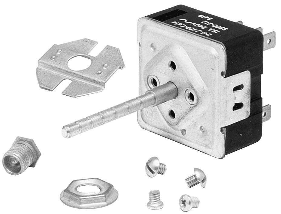 Robertshaw® Electric Range Infinite Switch For Ge® And Hotpoint®, Push To Turn