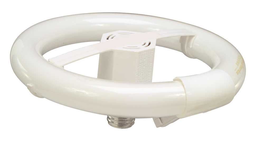 Satco® Circline Compact Fluorescent Lamp With Electronic Ballast, T9, 22 Watts, 3000k, 82 Cri, Medium Base, 8.39 In Diameter