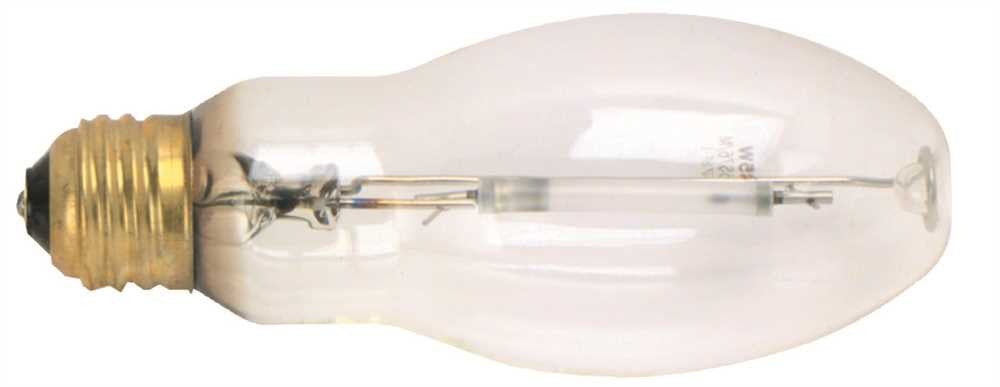 Sylvania Lumalux® High Pressure Sodium Lamp, E17, 50 Watt, 52 Volts, E26 Medium, Clear, Universal Burn