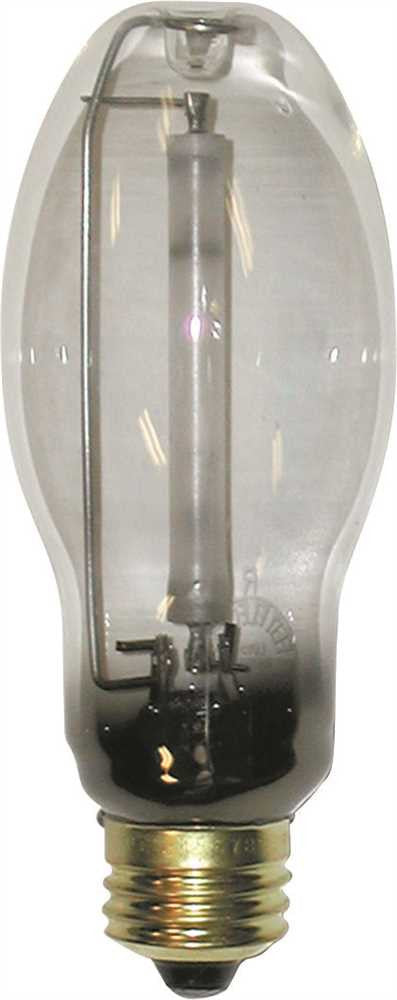 Sylvania Lumalux® High Pressure Sodium Lamp, E17, 70 Watt, 52 Volts, E26 Medium, Clear, Universal Burn