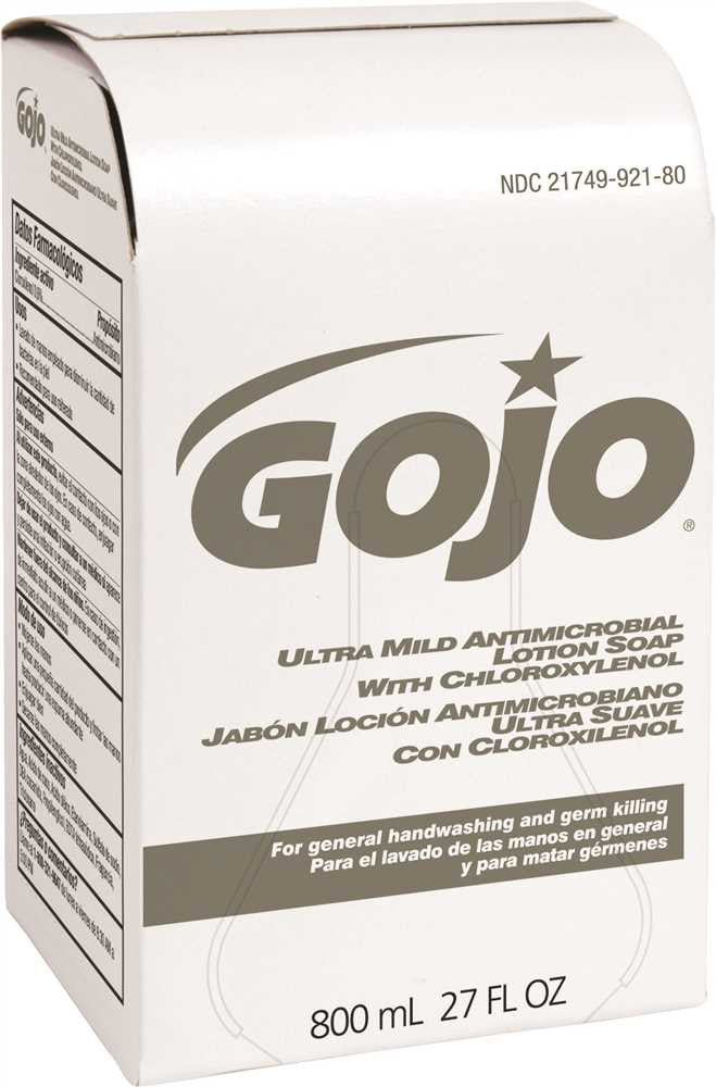 Gojo® Antimicrobial Ultra Mild Lotion Hand Soap With Chloroxylenol, 800 Ml, Pink