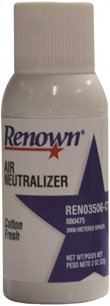 Renown® 3000 Air Neutralizer Refill, Cotton Fresh, 2 Oz.
