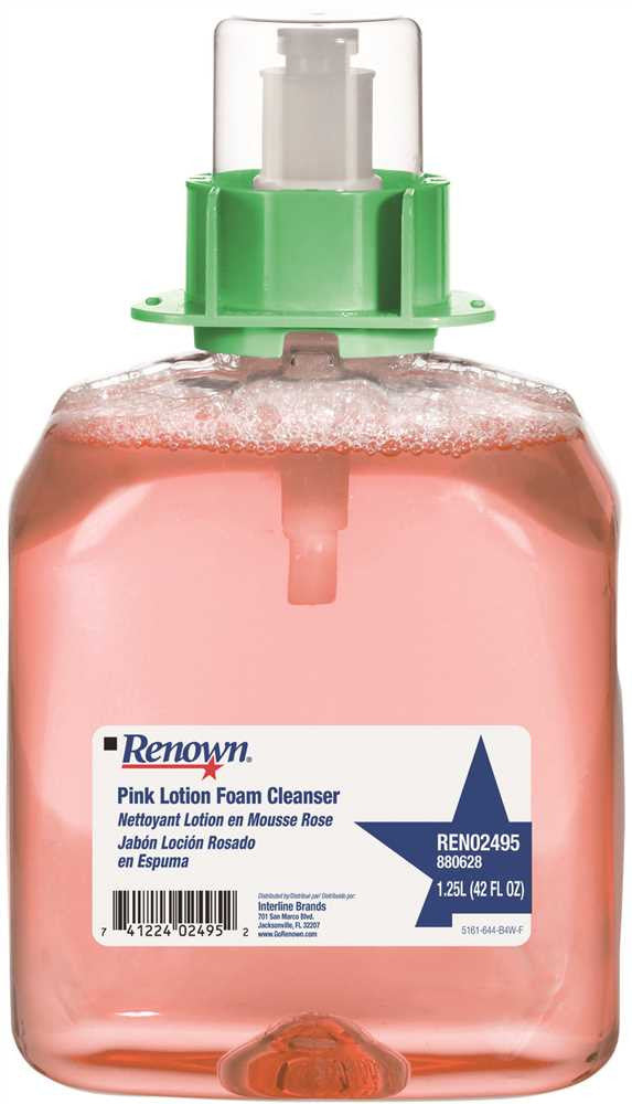 Renown® Foam Cleanser, 1,250 Ml.