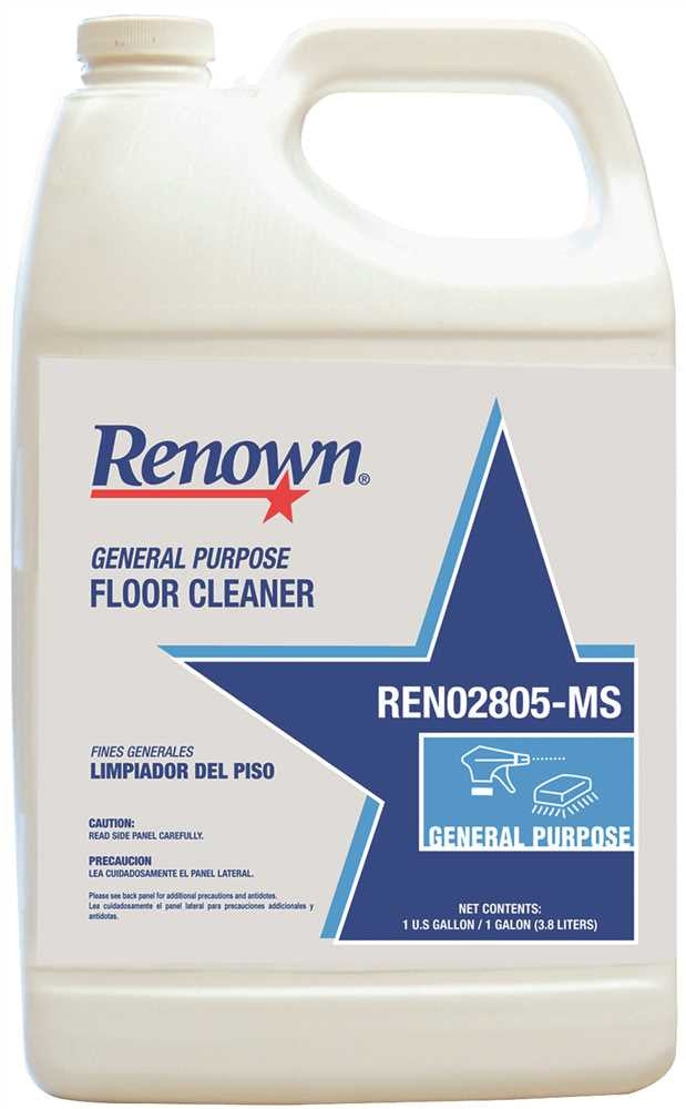 Renown® General Purpose Floor Cleaner, 1 Gallon