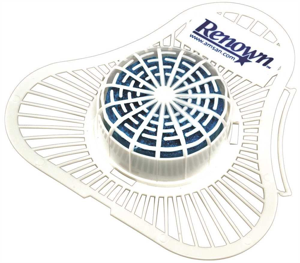 Renown® Urinal Screen Block, Cherry, Non Para, 12 Per Pack