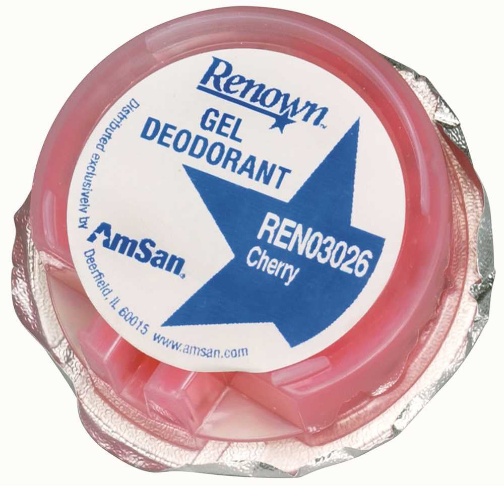 Renown® Gel Air Freshener, Cherry, 12 Per Box