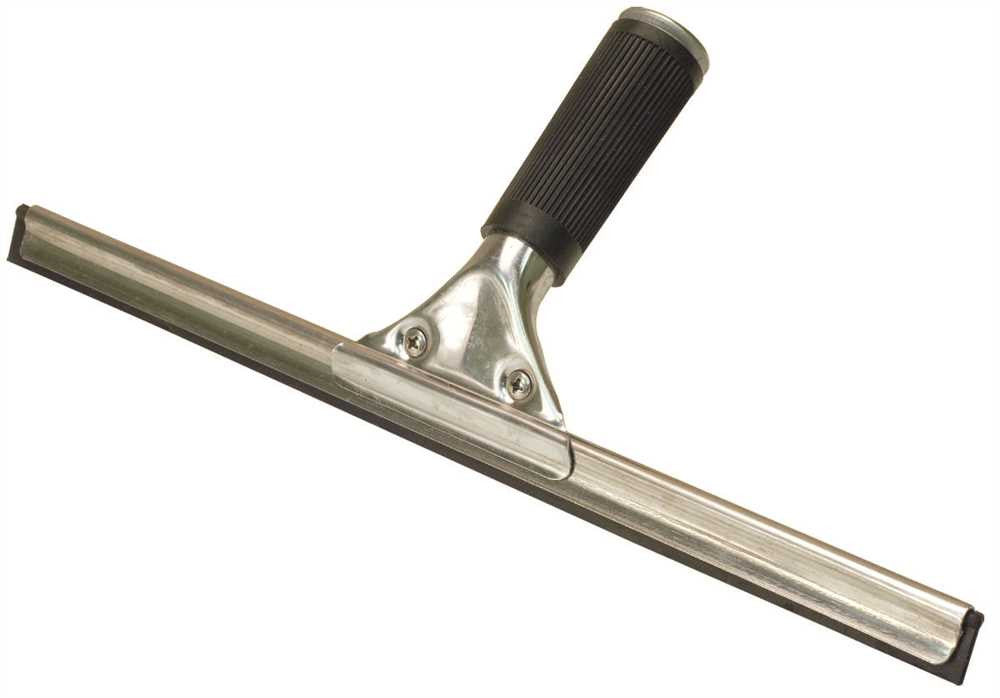 Renown® Stainless Steel Squeegee Complete, 14"