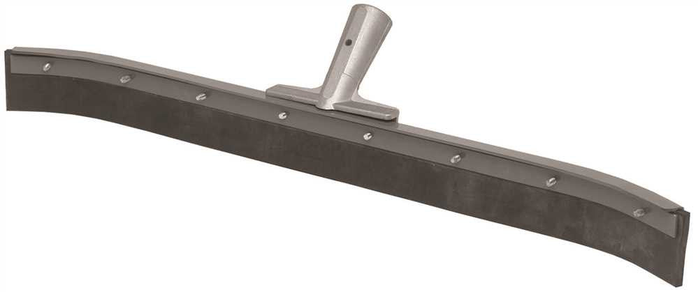 Renown® Galvanized Floor Squeegee Curved 24 In