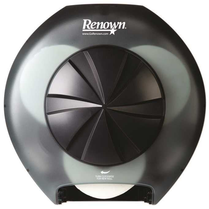 Renown® 3-roll Bath Tissue Dispenser For Opticore®, Black