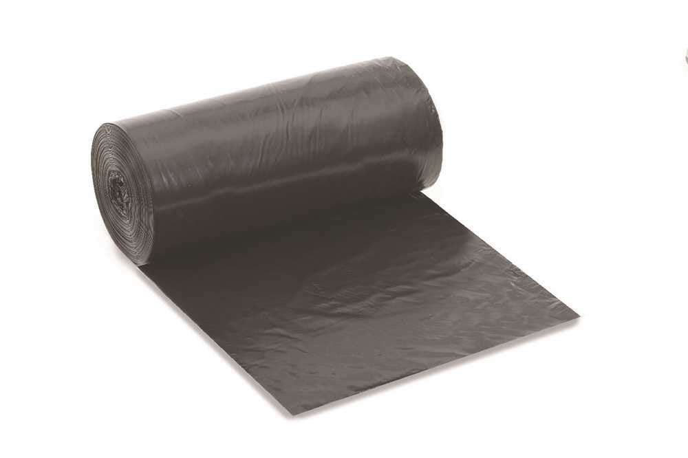 Renown® Can Liner 40x46 45gl0.7mil Black 25-rl 10rl-cs