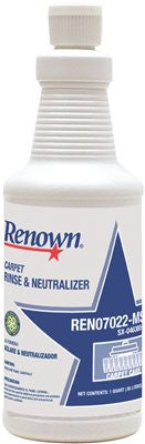 Renown® Carpet Rinse & Neutralizer, 1 Quart