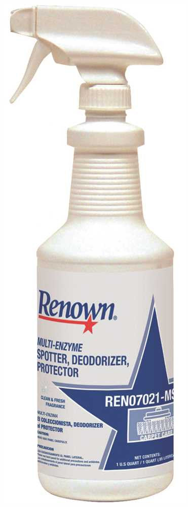 Renown® Multi-enzyme Spotter Deodorant Fresh Scent, 1 Quart