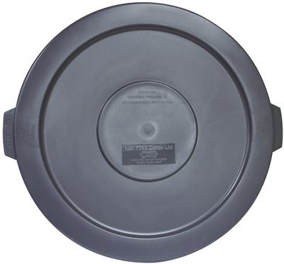 Appeal&reg; Trash Can Lid For 44-gallon Containers, Gray