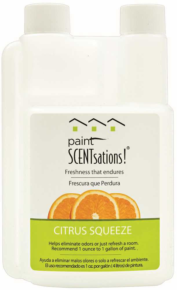 Paint Scentsations Citrus Squeeze Scent 10 Oz. Bottle, Treats 10 Gallons Of Paint