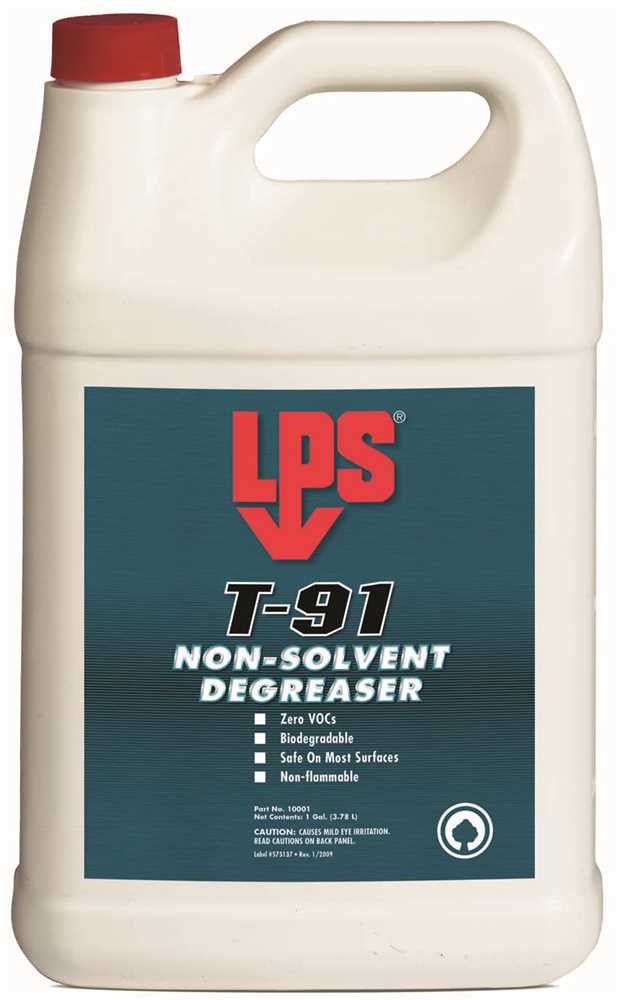 Lps T-91&trade; Nonsolvent Degreaser 1 Gallon