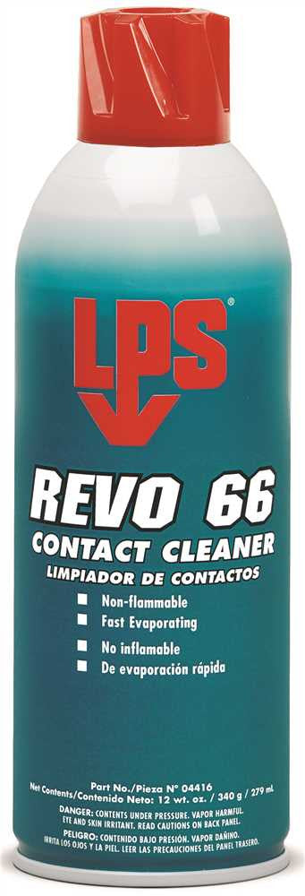 Lps Revo 66 Contact Cleaner 12 Oz. Aerosol