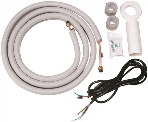 Garrison Mini-split Installation Kit, 16 Ft. Piping Kit, 18 Ft. Connecting Wire (for 22k Units)