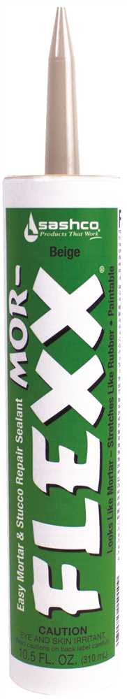 Mor-flexx&reg; Acrylic Latex Caulk, Flexible, 10.5 Oz., Beige