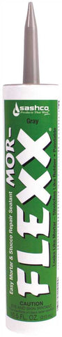 Mor-flexx&reg; Acrylic Latex Caulk, Flexible, 10.5 Oz., Gray