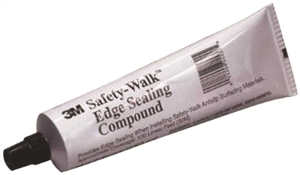 3m&trade; Safety-walk Edge Sealing Compound, Clear, 5 Oz. Tube, 12 Per Case