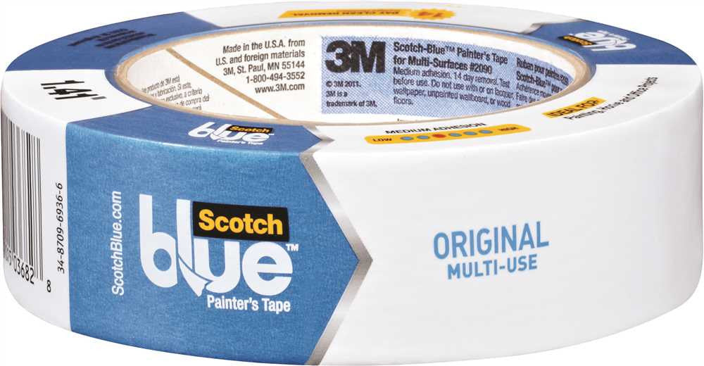 Scotchblue&trade; Painter's Tape, 2090-36a-cp, 1.41 In. X 60 Yd., 6 Rolls Per Pack