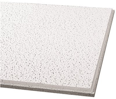 Armstrong&reg; Acoustical Ceiling Tile 1732 Fine Fissured Humiguard Plus Tegular, 24x24x5-8 In., 16 Per Case