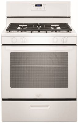 Whirlpool&reg; 30-inch  5.1 Cu. Ft. Single Oven Free-standing Gas Range, White