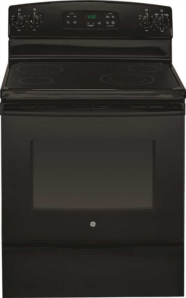 Ge&reg; 30-inch 5.3 Cu. Ft. Free-standing Electric Range, Black