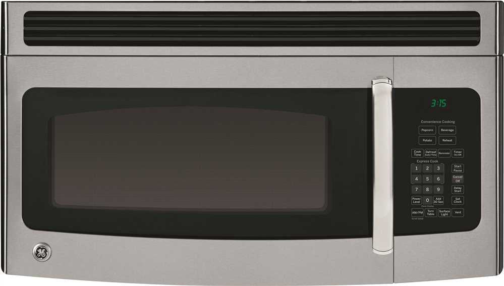 Ge&reg; 1.5 Cu. Ft. Over-the-range Microwave Oven, Stainless, 950 Watts