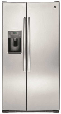 Ge&reg; Energy Star&reg; 25.4 Cu. Ft. Side-by-side Refrigerator, Stainless