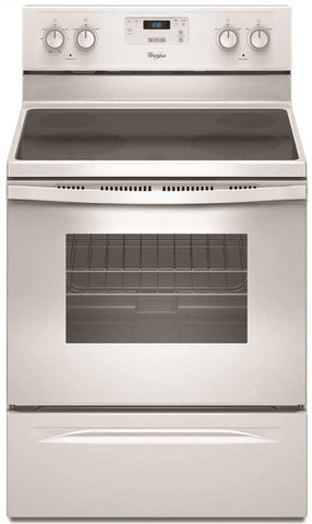 Whirlpool&reg; 30-inch  4.8 Cu. Ft. Single Oven Free-standing Electric Range, White