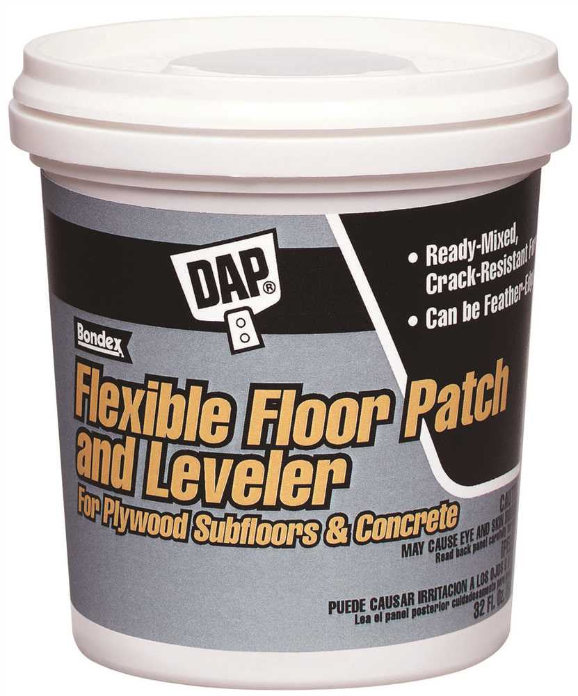 Dap&reg; Flexible Floor Patch & Leveler, Light Grey, 1 Gallon