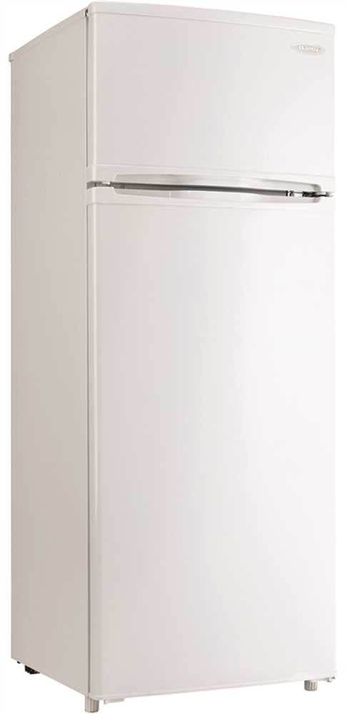 Danby&reg; 7.4 Cu. Ft. Top Freezer Refrigerator, White, Reversible Door Swing