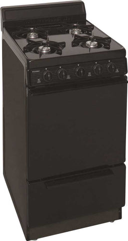 Premier 2.42 Cu. Ft. Freestanding Gas Range, Black