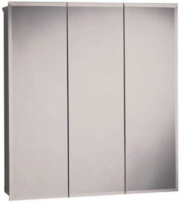 American Pride M Series Beveled Triview Medicine Cabinet, 30 In.