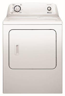 Amana&reg; 6.5 Cu. Ft. Front Load Gas Dryer, White, 7 Drying Cycles