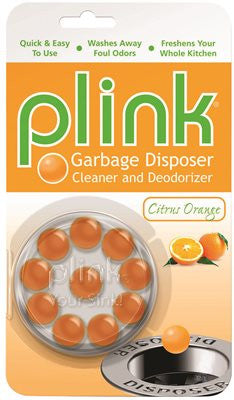 Plink Garbage Disposal Cleaner-citrus Orange