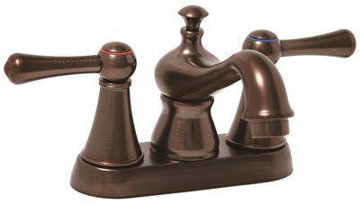 Bathroom Faucet Lever Handles With Brass Pop Up Oil Rubbed Bronze