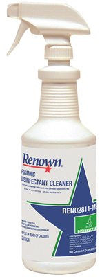 Renown&reg; Foaming Disinfectant Cleaner, 1 Quart