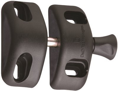 D&d Magnalatch Side Pull Black Gate Latch