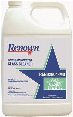 Renown&reg; Non-ammoinated Glass Cleaner, 1 Gallon