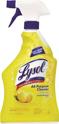 Lysol&reg; 4-in-1 All Purpose Cleaner, 32 Oz., Lemon Scent