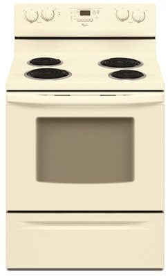 Whirlpool&reg; 4.8 Cu. Ft. Self Clean Electric Range, Biscuit